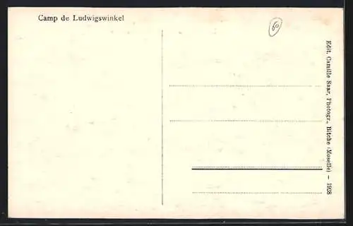 AK Ludwigswinkel, Camp de Ludwigswinkel, La Chapelle et la Coopérative
