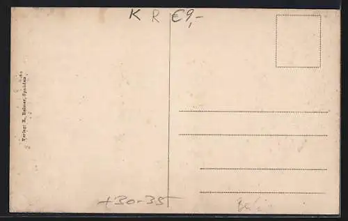 AK Berlin-Spandau, Kgl. Artillerie-Werkstatt, Eingang