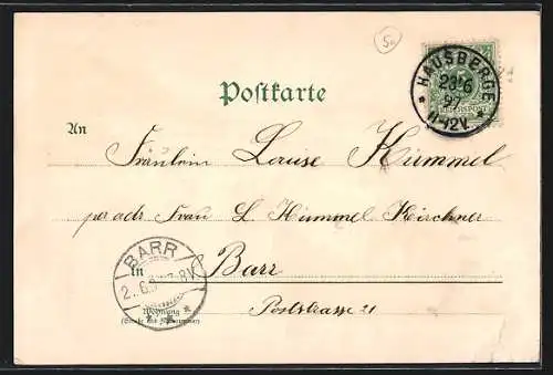 AK Porta Westfalica, Totalansicht, Kaiser-Wilhelm-Denkmal, Um 1900