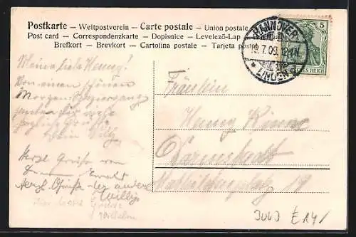 AK Benthe, Gasthaus Friedrichs Ruh am Bentherberg