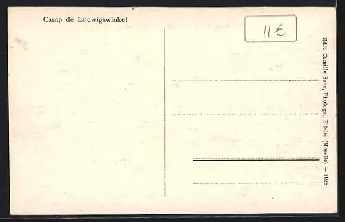 AK Ludwigswinkel, Camp de Luwigswinkel, Bâtiment du Détachement Permanent