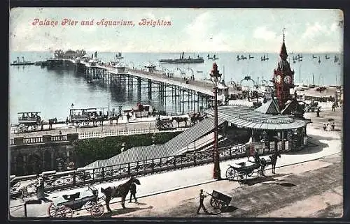 AK Brighton, Palace Pier and Aquarium