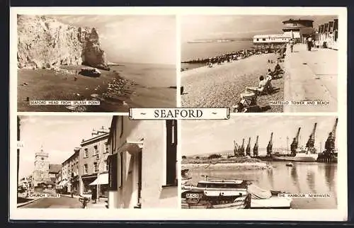 AK Seaford, Church Street, The Harbour, Newhaven, Martello Tower and Beach