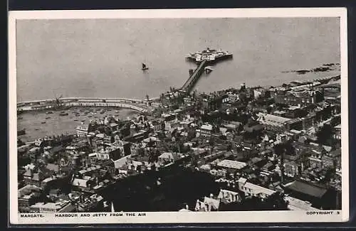AK Margate, Harbour and Jetty from the Air