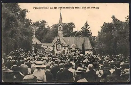 AK Planegg, Festgottestdienst an der Wallfahrtskirche Maria Eich