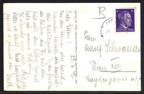 AK Ossiach, Uferpartie mit Kirche