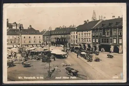 AK Wr. Neustadt /N.-Do.,  Platz