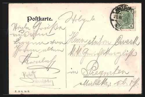 AK Salzburg, Residenz mit Kirche