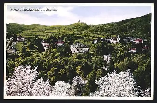 AK Gleichenberg /Steiermark, Ortsansicht im Frühling