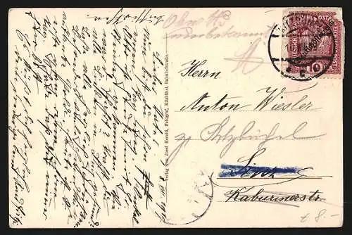 AK Kitzbühel /Tirol, Blick auf das Stadttor