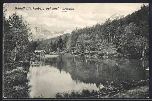AK Tarrenz, Starkenberg bei Imst, Seepartie mit Bootshaus