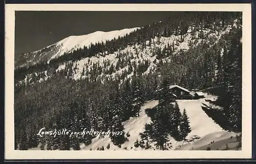 AK Schwaz /Tirol, Alpenwirtschaft Loas von A. u. M. Wimpissinger gegen Kellerjoch