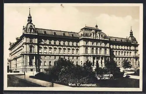 AK Wien, Justizpalast mit Anlagen