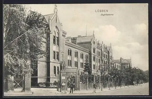 AK Lübben, Partie an der Jägerkaserne