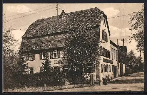 AK Edelfingen a. Tbr., Gasthaus zum Lamm