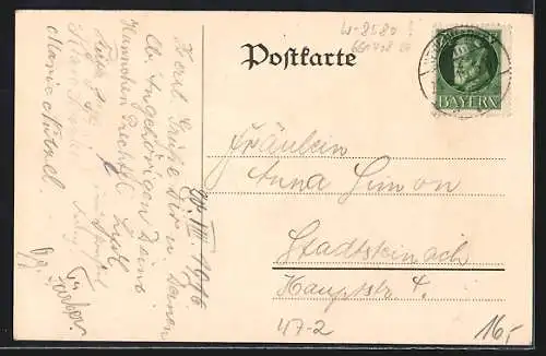 Künstler-AK Studentenwappen mit Ritterhelm, Absolvia sei`s Panier