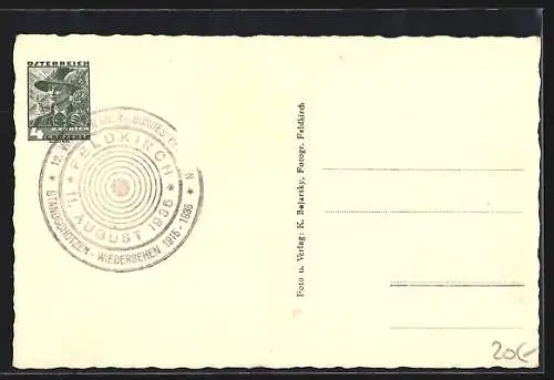 AK Feldkirch, 12. Vorarlberger Bundesschiessen 1935 der Schützengilde, Standschützen-Wiedersehens-Feier 1915-1935