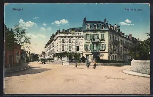 AK Morges, Rue de la gare