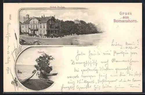 AK Romanshorn, Hotel Bodan, Inseli