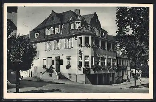 AK Nassau a. d. Lahn, Hotel zum Anker, Inh. Karl Blank