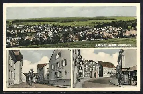AK Selters / Westerwald, Ortsansicht, Strassenpartien