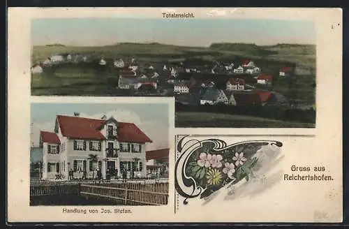 AK Reichertshofen / Pfaffenhofen, Handlung v. Jos. Stefan, Totalansicht