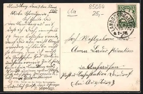 AK Reichertshofen / Pfaffenhofen, Handlung v. Jos. Stefan, Totalansicht