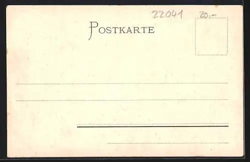 AK Hamburg-Barmbek, Gasthaus Harmonie-Theater von W. Flachsbarth, Hamburgerstrasse 39