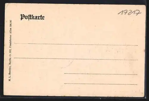 AK Penzlin, Partie an der Burg