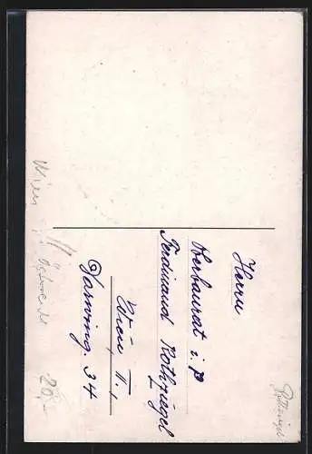 AK Wien, Jubiläumsfeier der Bundesrealschule Radetzkystrasse 2 im Jahr 1926