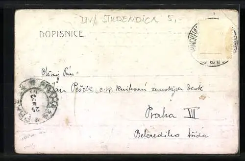 Künstler-AK Camil Vladislav Muttich: IV. Slet Vsesokolsky 28.-30. Cerna V Praze
