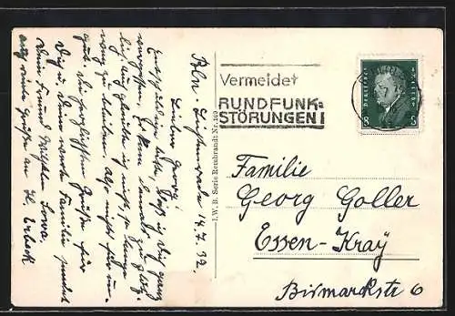 AK Berlin, Unter den Linden, Ecke Friedrichstrasse