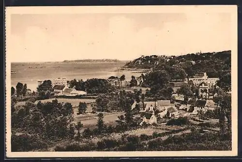 AK Perros Guirec, Vue générale de Trestraou et le Casino