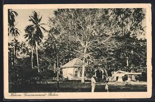 AK Dar-Es-Salaam, Kanone am Gouvernements-Palast