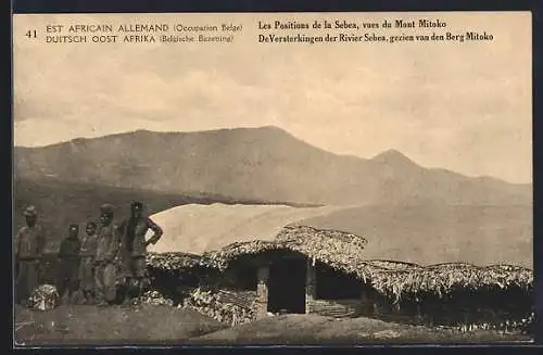 AK Sebea, Les Positions de la Sebea, vues du Mont Mitoko