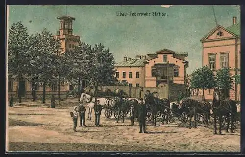 AK Libau, Feuerwehr Station