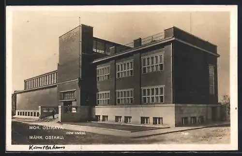 AK Mähr. Ostrau /Mor. Ostrava, Dum umení