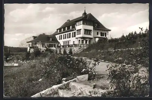 AK Unterleinleiter /Fränk. Schweiz, Weg zum Haus Franken