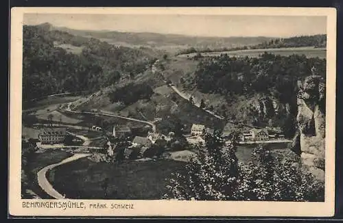 AK Behringersmühle /Fränk. Schweiz, Blick auf den Ort