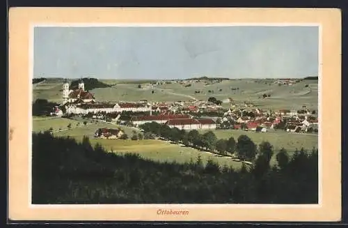 AK Ottobeuren, Gesamtansicht aus der Ferne