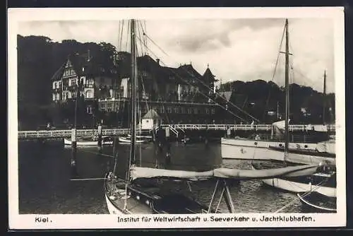 AK Kiel, Institut für Weltwirtschaft und Seeverkehr mit Jachtklubhafen