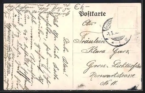 AK Grunewald, Ansicht Scheibenstand 1. Comp-