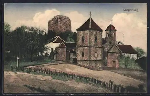 AK Kropsburg, Eingang zur Burg