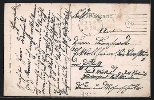 AK Porta Westfalica, Wittekindsberg mit Kaiser Wilhelm-Denkmal