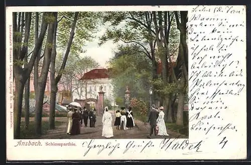 AK Ansbach / Bayern, Schlosspartie