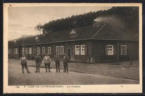 AK Ludwigswinkel, Militärlager, La Cantine