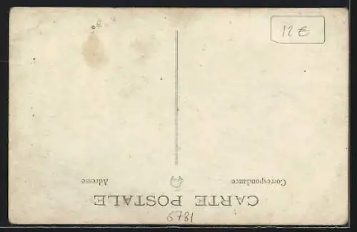 Foto-AK Ludwigswinkel, Kriegsgefangenenlager 1921