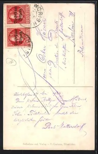 AK Bad Wörishofen, Bahnhof, Sanatorium, Casino, Knaben-Schule, Kurhaus