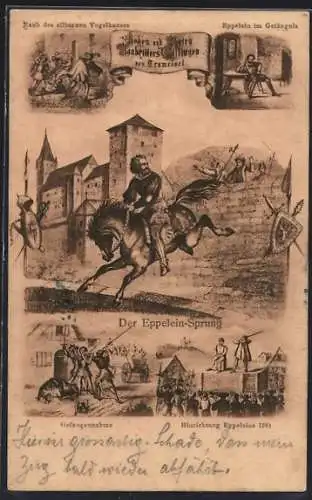 AK Nürnberg, Sage vom Raubritter Eppelein von Gailingen