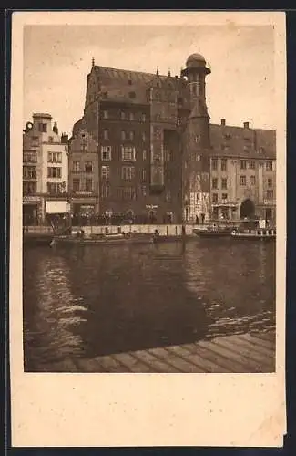 AK Danzig, Blick auf die alte Sternwarte